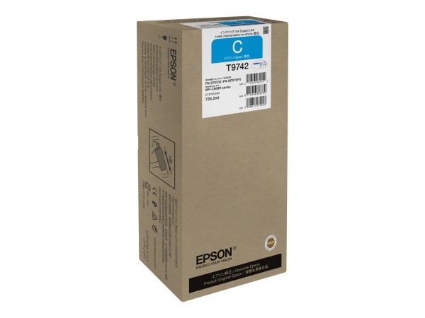 EPSON T9742 Größe XXL Cyan Tintenpatrone C13T974200