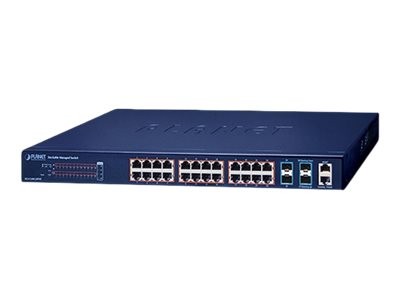 PLANET TECHNOLOGY Planet SGS-5240-24P4X Stackable Managed Switch SGS-5240-24P4X