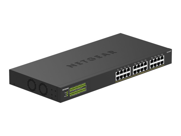 NETGEAR GS324PP 24Port Gigabit Ethernet Unmanaged High Perf PoE+Switch, 380 GS324PP-100EUS