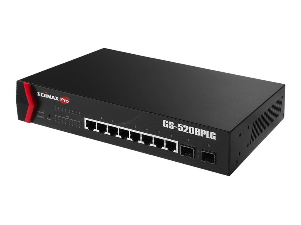 EDIMAX EDIMAX Switch EDIMAX Pro  8x GE GS-5208PLG V2 (POE)