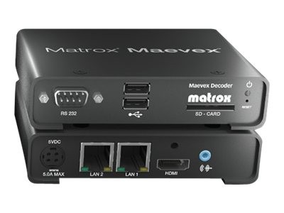 MATROX MATROX Maevex 5150 Encoder Video over IP Decoder HDMI/DVI-out bis zu 1920x1200/1080p60 out HDMI/anal