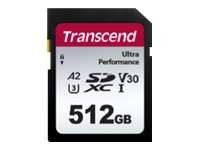 TRANSCEND 128GB SD Card UHS-I U3 A2 Ultra Performance TS128GSDC340S