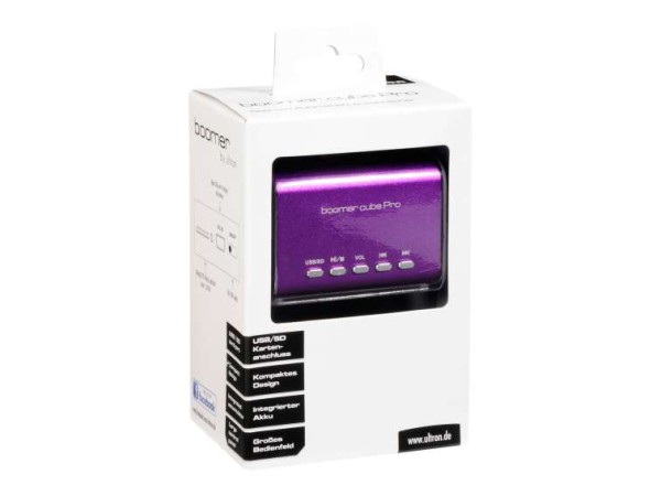 Ultron Boomer Cube Pro Purple 123065