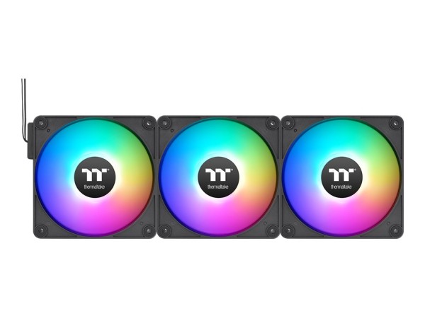 THERMALTAKE CT120 EX ARGB Sync PC Cooling Fan 120mm 3-Fan Pack CL-F181-PL12SW-A