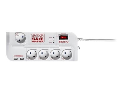 SALICRU USV SALICRU SPS SAFE MASTER, 5 Plugs + 2xUSB 680BA00005