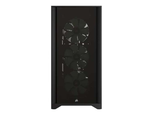 CORSAIR Midi iCUE 4000X RGB (Tempered Glass) Black CC-9011204-WW