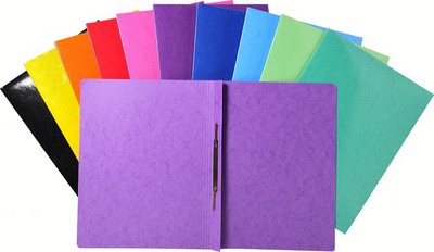 EXACOMPTA Schnellhefter Iderama, DIN A4, Karton, schwarz