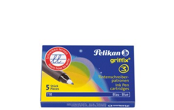 Pelikan griffix Tintenschreiber-Patronen, auf Blisterkarte