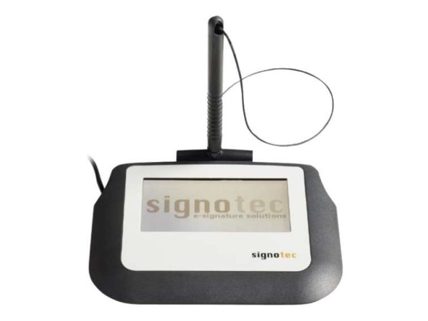 SIGNOTEC Pad Sigma Signature Pad - Unterschriften-Terminal mit LCD Anzeige ST-BE105-2-U100
