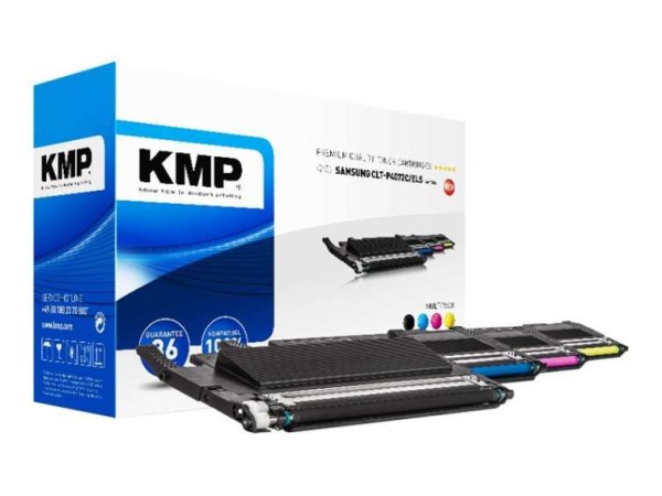 KMP SA T38V 4er Pack Schwarz, Gelb, Cyan, Magenta Tonerpatrone 3502,0005