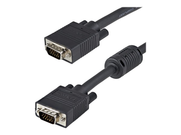 STARTECH.COM 15m Hochauflösendes VGA Monitorkabel St/St - HD15 (15 Pin) zu MXTMMHQ15M