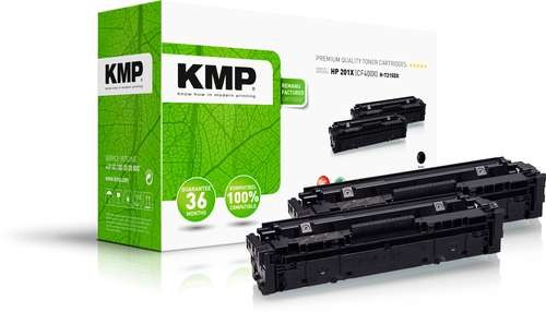 KMP Tonerkartusche ersetzt HP 201X (CF400X) 2536,3021