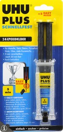 UHU 2-Komponenten-Klebstoff plus schnellfest, 27 g Doppel-