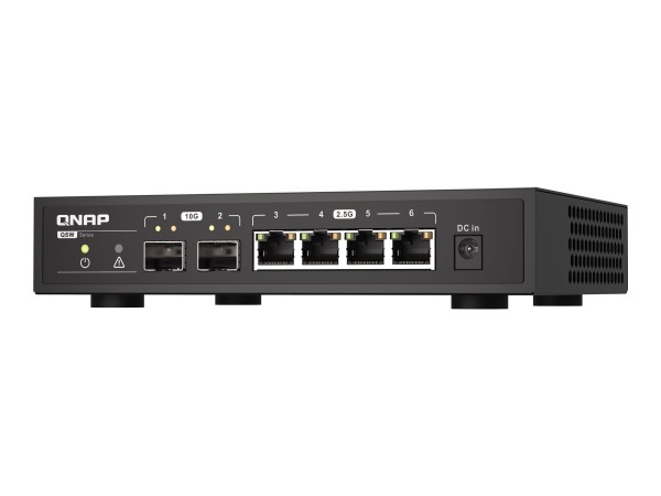 QNAP QSW-2104-2S 2ports 10GbE SFP+ 5ports 2,5GbE RJ45 unmanaged switch QSW-2104-2S