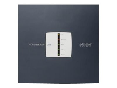AUERSWALD AUERSWALD COMpact 3000 VoIP  fuer reine Internettelefonie / 2 VoIP-Kanaele / Erweiterung mit Analog