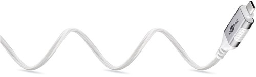 WENTRONIC GOOBAY Ethernet-Adapterkabel USB-C 3.2 Gen2 > RJ-45 (weiß, 15 Meter)