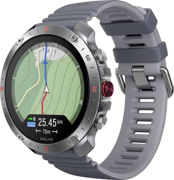 POLAR Grit X2 Pro Sportuhr Grau 900110287