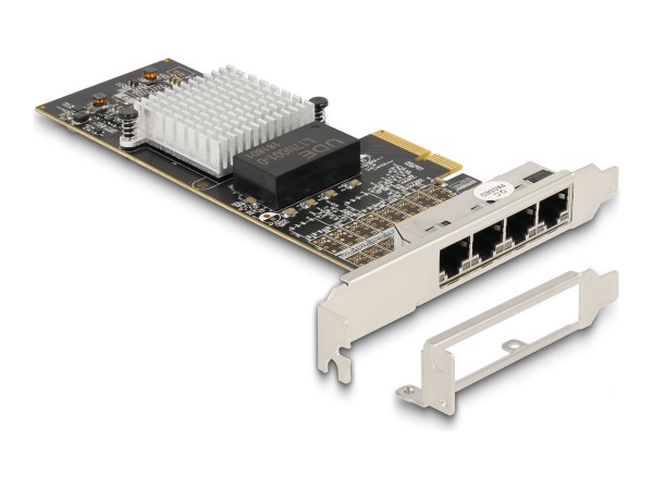 DELOCK DELOCK PCI Express x4 Karte zu 4 x RJ45 Gigabit LAN i350