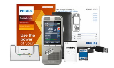 PHILIPS Diktiergerät Digital Pocket Memo DPM8000/02