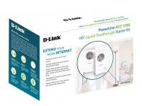 D-LINK D-LINK PowerLine AV2 1000 HD Gigabit Passthrough Kit includes two DHP-P600AV PowerLine AV2 1000 HD G D-LINK D-LINK PowerLine AV2 1000 HD Gigabit Passthrough Kit includes two DHP-P600AV PowerLine AV2 1000 HD G