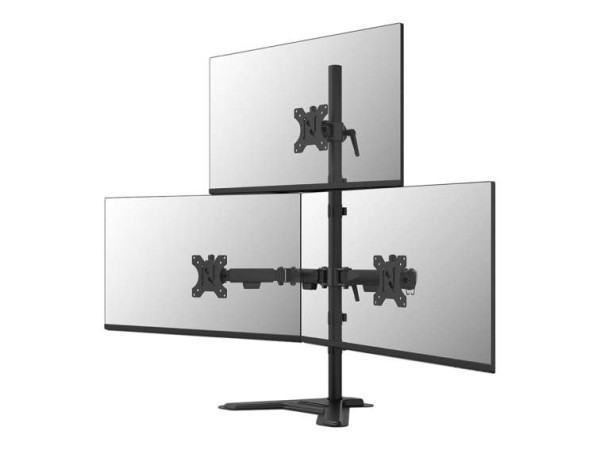 NEOMOUNTS NERO Triple monitor stand 25,4cm 10Zoll - 81,28cm 32Zoll DS45-600BL2-1
