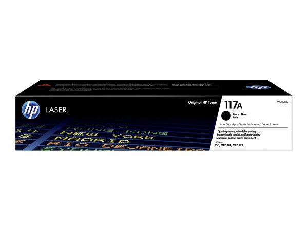 HP HP 117A Black  Laser Toner Cartridge