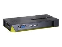 LEVELONE LEVEL ONE LevelOne KVM-Switch 4 PC VGA+USB Black Edition