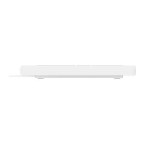 CONTOUR ACTIVE KEY Hygiene Compact Ultraflat Touchpad Keyboard White AK-C7412F-GUS-W/FR