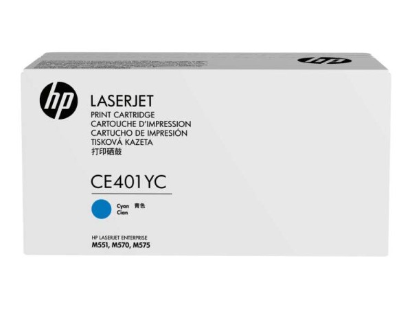 HP TON HP CE401YC 507A LJ M551N/DN/X cyan CE401YC