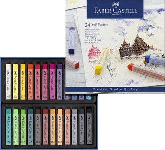 FABER-CASTELL Softpastellkreiden STUDIO QUALITY, 36er Etui