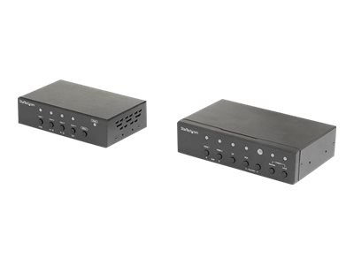 STARTECH.COM Multi-Input HDBaseT Extender Kit mit eingebautem Switch und Vi ST121HDBTSC