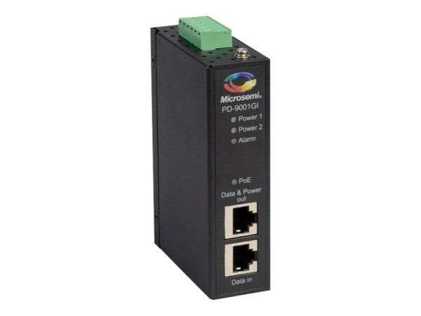 MICROCHIP TECHNOLOGY MICROSEMI Industrial 1p 30W PoE Midspan dual DC