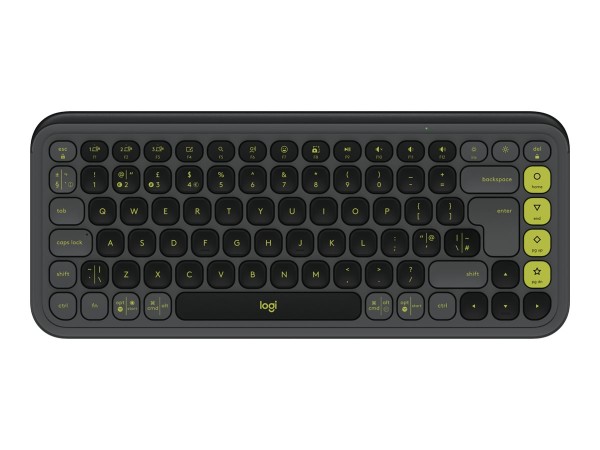 LOGITECH POP ICON KEYS - GRAPHITE - UK 920-013150