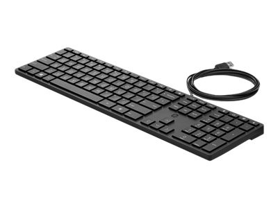 HP HP Desktop 320K - Tastatur - USB - QWERTY - Englisch (Packung mit 12)