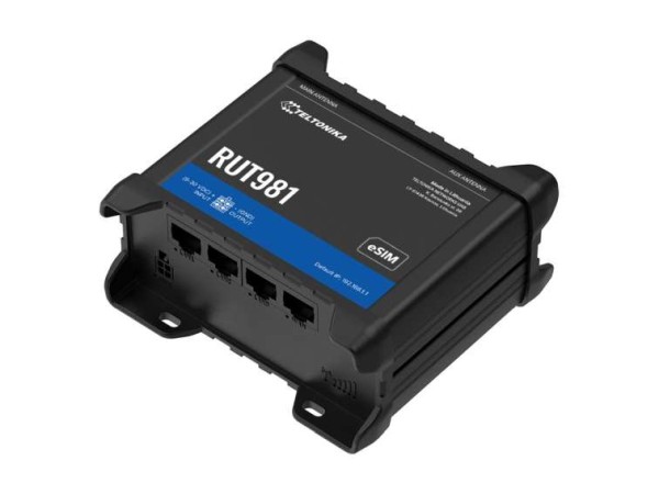 TELTONIKA RUT981 CAT4 LTE Router Dual SIM und eSIM RUT981000000