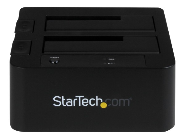 STARTECH.COM 2-fach USB 3.0/eSATA Festplatten Dockingstation mit UASP für 6 SDOCK2U33EB