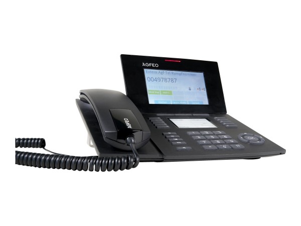 AGFEO Systemtelefon ST56 SENSORfon silber