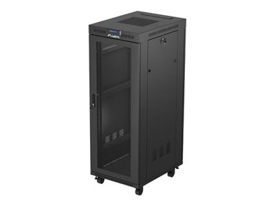 LANBERG LANBERG 19" 32U 600x800 freist. LCD perfor.Tür (FlatPack) sw