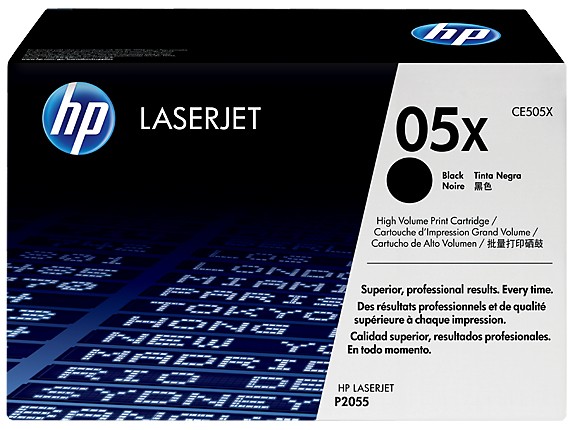 HP HP K/HP Toner/05X Black Cart CE505X 3 Pack