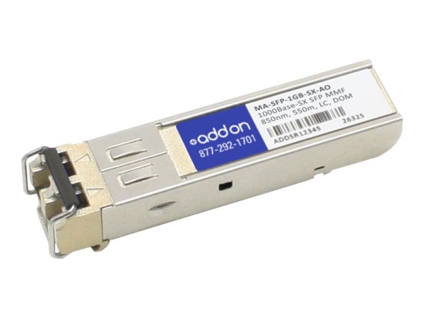 ADDON NETWORKS ADDON NETWORKS Cisco MA-SFP-1GB-SX Comp TAA SFP 1G-SX 8