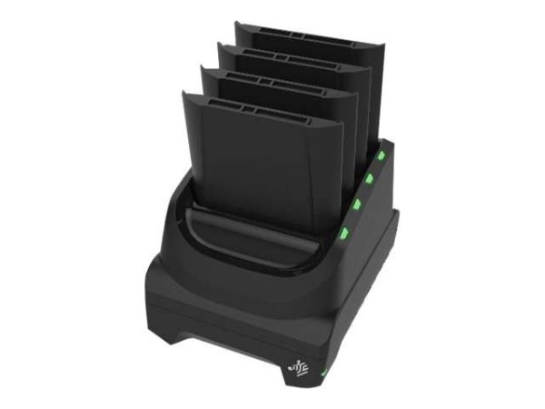 ZEBRA 4-SLOT BATTERY CHARGER, CHARGES FOUR SPARE BATTERIES (SAC-TC51-4SCHG1 SAC-TC51-4SCHG1-01