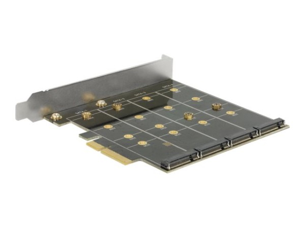 DELOCK DELOCK PCI Express Karte > 4 x intern M.2 Key B mit RAID