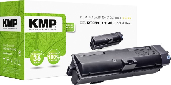 KMP KMP Tonerkartusche ersetzt Kyocera TK1170 (1T02S50NL0)