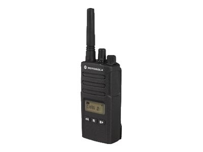 MOTOROLA MOTOROLA XT460 HFG PMR446 IP55 mit Display best. aus Funkgeraet + Holster mit Guertelclip + LiIon-Ak