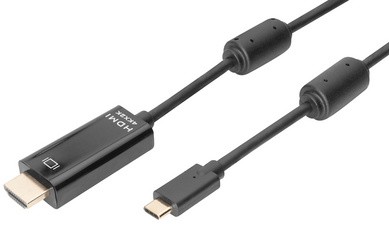 DIGITUS Adapter-/Konverterkabel, USB-C - HDMI-A, 5,0 m