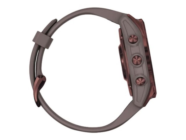 GARMIN GARMIN Fenix 7S Sapphire, Dark Bronze Ti with Shale Gray Band, EMEA