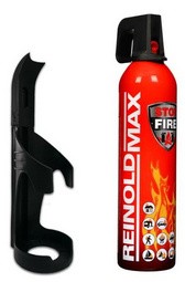 REINOLD MAX Feuerlösch-Spray "STOP FIRE" + 3 Halterungen