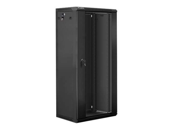 LANBERG Wand- Rack 19 " 27U 600X450mm Schwarz (WF01-6427-10B) WF01-6427-10B