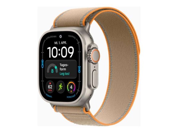 APPLE Watch Ultra 4 Titanium Cellular 49mm Natur (Trail Loop sand) M/L MJAQ4QF/A