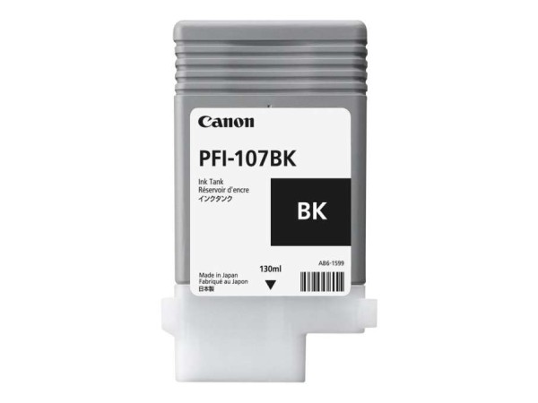 CANON PFI 107 BK Photo schwarz Tintenbehälter 6705B001AA